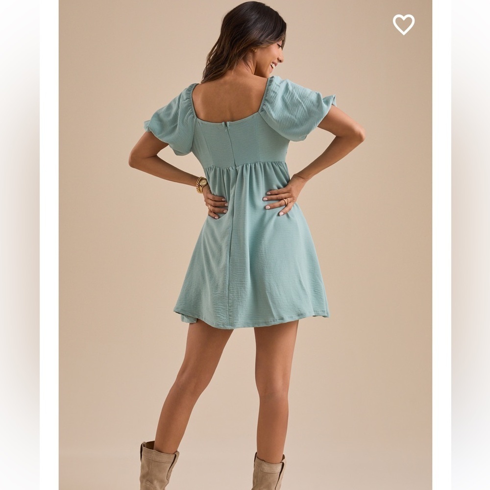 Altar’d State New With Tags Anaya Puff Sleeve Dress — image 4 of 4